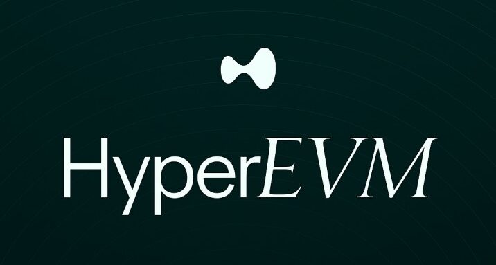 HyperEVM ecosystem visual with Hyperliquid branding, representing the active airdrop farming meta within HyperEVM protocols.