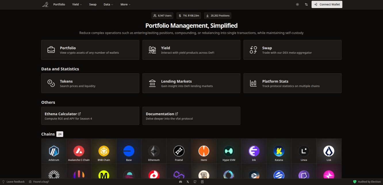 Vfat DeFi Yield Farming Across Chains DeFiShills Vfat DeFi Yield Farming Across Chains DeFiShills